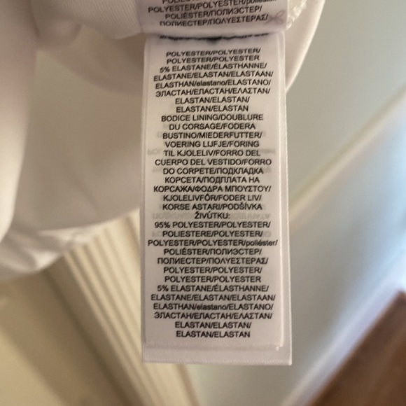 Ralph Lauren Colorblock Mini Dress in Black Minimalist Asymmetrical Cape - Picture 10 of 11